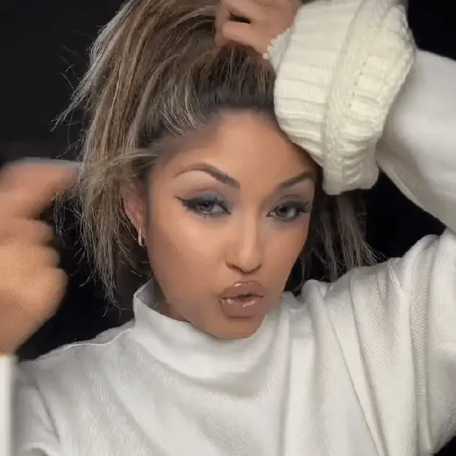 No hat head, hair stays styled